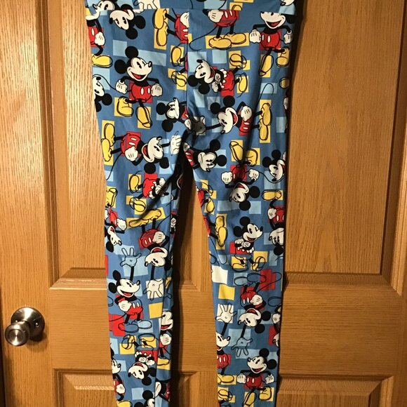Lularoe Mickey Mouse Leggings - Picture 2 of 2